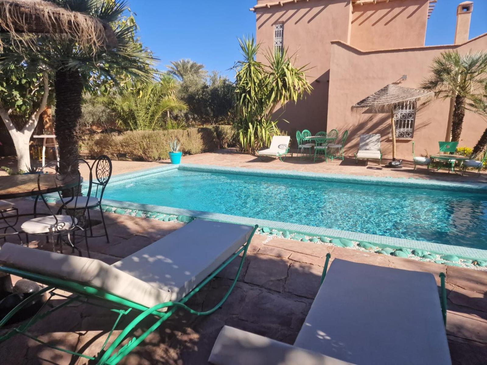 Manzal Lahbab, 2Villas 2Bungalows 2Piscines Et Jardins Ouled Jelal Ngoại thất bức ảnh
