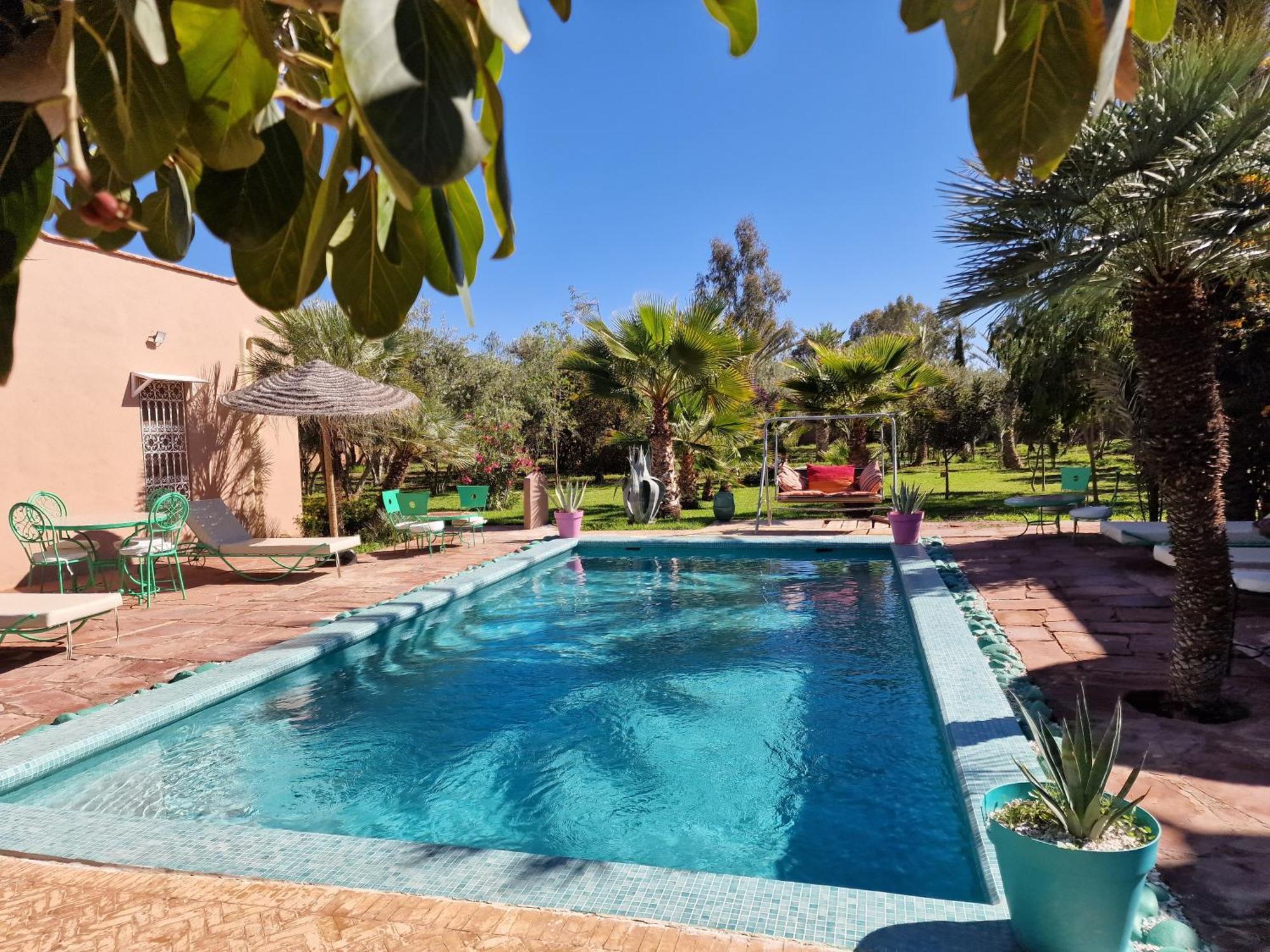 Manzal Lahbab, 2Villas 2Bungalows 2Piscines Et Jardins Ouled Jelal Ngoại thất bức ảnh