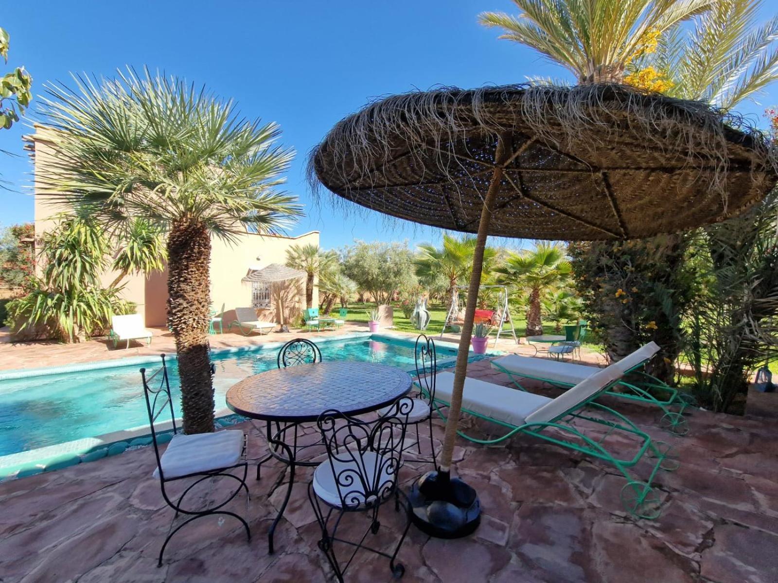 Manzal Lahbab, 2Villas 2Bungalows 2Piscines Et Jardins Ouled Jelal Ngoại thất bức ảnh