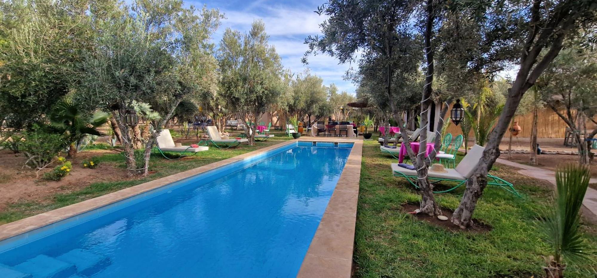 Manzal Lahbab, 2Villas 2Bungalows 2Piscines Et Jardins Ouled Jelal Ngoại thất bức ảnh